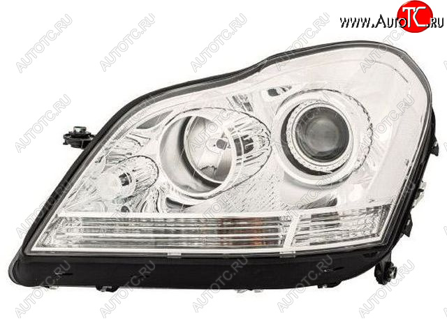22 899 р. Левая фара (корректор, линзован) BodyParts  Mercedes-Benz GL class  X164 (2006-2009) дорестайлинг  с доставкой в г. Майкоп