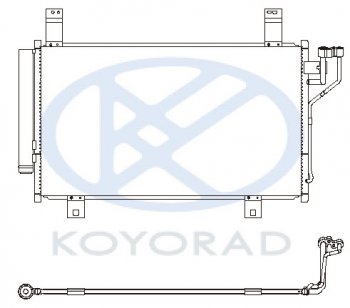 13 699 р. CX5 КОНДЕНСАТОР КОНДИЦ (KOYO) KOYORAD mzcx512-930  с доставкой в г. Майкоп. Увеличить фотографию 1