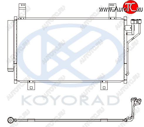 13 699 р. CX5 КОНДЕНСАТОР КОНДИЦ (KOYO) KOYORAD mzcx512-930  с доставкой в г. Майкоп