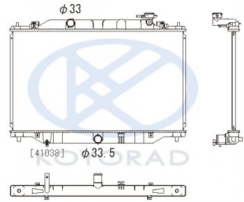 7 999 р. CX5 РАДИАТОР ОХЛАЖДЕН MT AT (KOYO) KOYORAD mzcx512-910  с доставкой в г. Майкоп. Увеличить фотографию 1