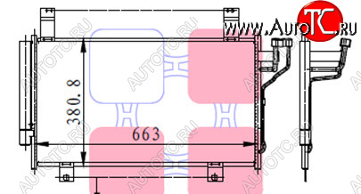 6 449 р. CX5 КОНДЕНСАТОР КОНДИЦ BODYPARTS mzcx512-931  с доставкой в г. Майкоп