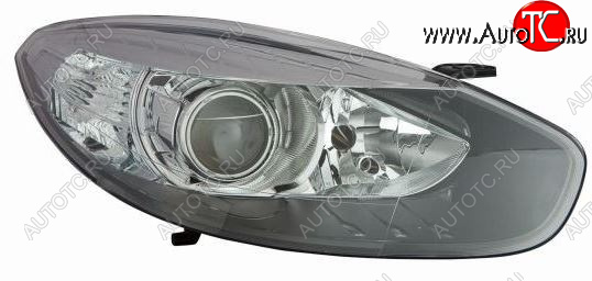 13 749 р. Левая фара (с электрокорректором, линзован) Bodyparts Renault Fluence рестайлинг (2012-2016)  с доставкой в г. Майкоп