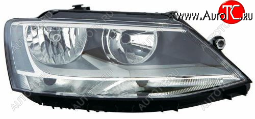 13 999 р. Правая фара (c электрокорректором) DEPO Volkswagen Jetta A6 седан дорестайлинг (2011-2015)  с доставкой в г. Майкоп