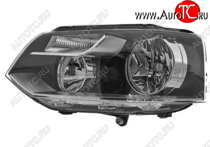 12 499 р. Левая фара (c электрокорректором) DEPO Volkswagen Transporter T5 рестайлинг (2009-2015)  с доставкой в г. Майкоп