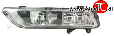 5 299 р. Левая противотуманная фара DEPO  Volkswagen Passat  B7 (2010-2015) седан  с доставкой в г. Майкоп
