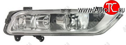 5 299 р. Противотуманная фара правая DEPO  Volkswagen Passat  B7 (2010-2015) седан (с подсветкой поворотника)  с доставкой в г. Майкоп