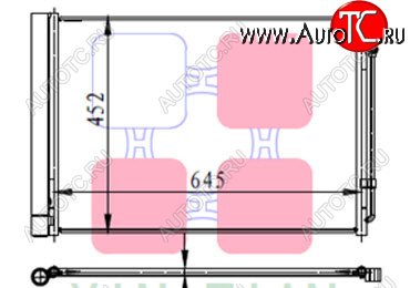4 299 р. F10 КОНДЕНСАТОР КОНДИЦ (см.каталог) BODYPARTS bmf1010-931  с доставкой в г. Майкоп