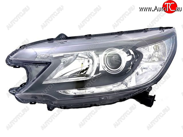 19 299 р. Левая фара (с электрокорректором, линзован) BodyParts Honda CR-V RM1,RM3,RM4 дорестайлинг (2012-2015)  с доставкой в г. Майкоп