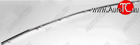 9 199 р. Молдинг решетки радиатора (пр-во Тайвань) API  Honda Accord  8 CU (2011-2013) седан рестайлинг (хром)  с доставкой в г. Майкоп