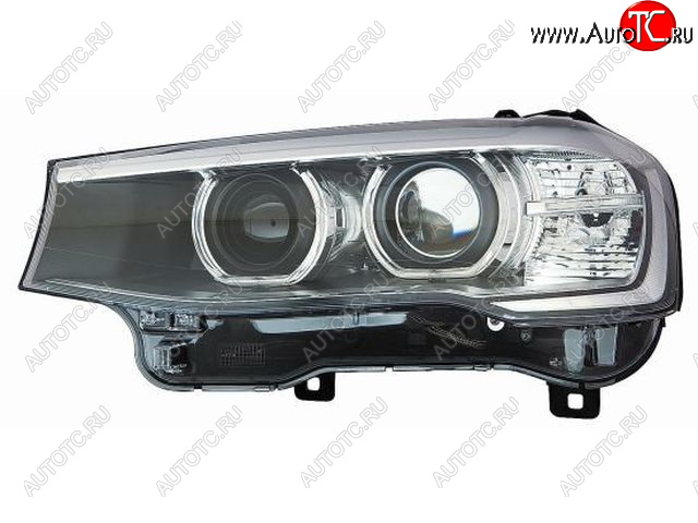 42 849 р. Левая фара (c электрокорректором) DEPO BMW X3 F25 рестайлинг (2014-2017) (ксенон)  с доставкой в г. Майкоп