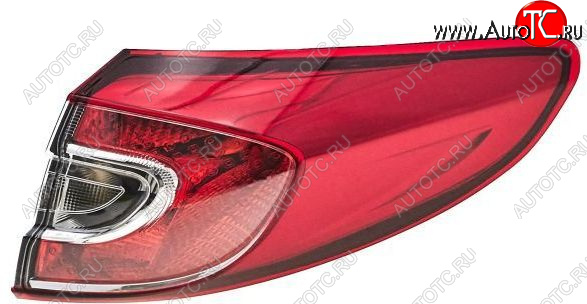 4 549 р. Правый фонарь DEPO  Renault Megane  седан (2013-2016)  рестайлинг  с доставкой в г. Майкоп