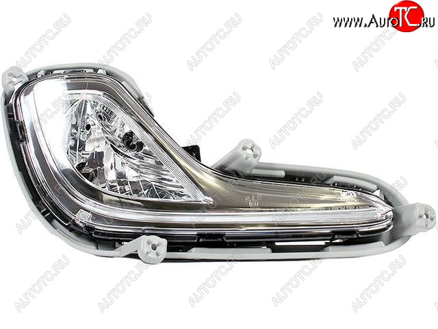 2 399 р. Противотуманная фара правая DEPO Hyundai Solaris RBr седан дорестайлинг (2010-2014)  с доставкой в г. Майкоп