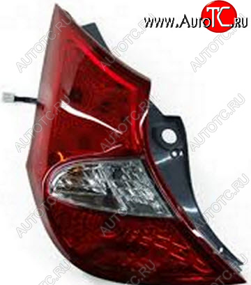 4 099 р. Левый фонарь BODYPARTS Hyundai Solaris RBr хэтчбэк дорестайлинг (2010-2014)  с доставкой в г. Майкоп