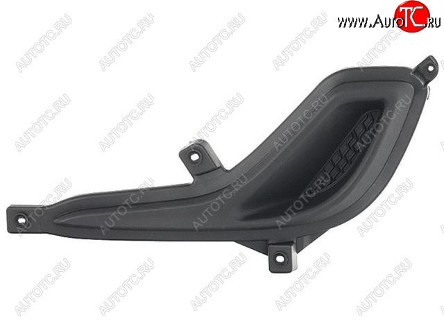 449 р. Левая вставка воздухозаборника переднего бампера (пр-во Китай) BODYPARTS Hyundai Solaris RBr седан дорестайлинг (2010-2014)  с доставкой в г. Майкоп