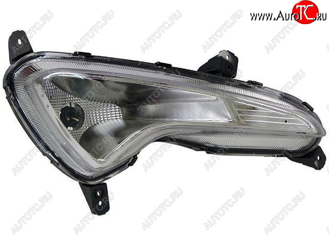2 299 р. Противотуманная фара правая DEPO  Hyundai Solaris  RBr (2014-2017) седан рестайлинг, хэтчбэк рестайлинг  с доставкой в г. Майкоп