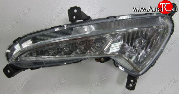 3 799 р. Левая противотуманная фара (диодная) BODYPARTS Hyundai Solaris RBr седан рестайлинг (2014-2017)  с доставкой в г. Майкоп