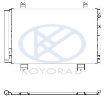 6 999 р. LS460600hL КОНДЕНСАТОР КОНДИЦ (KOYO) KOYORAD lxls407-930  с доставкой в г. Майкоп. Увеличить фотографию 1