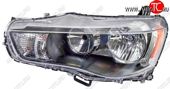 19 549 р. Левая фара (под корректор) DEPO Mitsubishi Outlander XL (CW)  рестайлинг (2010-2013)  с доставкой в г. Майкоп