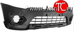 10 649 р. Передний бампер CHINA Mitsubishi Pajero Sport PB рестайлинг (2013-2017) (неокрашенный)  с доставкой в г. Майкоп