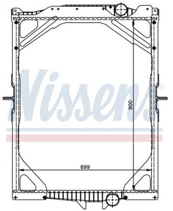 12 699 р. FHFM (900 x 728 mm) РАДИАТОР ОХЛАЖДЕН (см.каталог) BODYPARTS vv0fh97-910  с доставкой в г. Майкоп. Увеличить фотографию 1