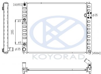 9 399 р. FX35 (EX35 09-) РАДИАТОР ОХЛАЖДЕН AT BODYPARTS ifx3508-911  с доставкой в г. Майкоп. Увеличить фотографию 1