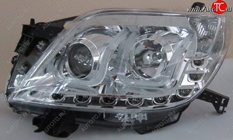 35 549 р. PRADO ФАРА Л+П (КОМПЛЕКТ) ТЮНИНГ ЛИНЗОВАН (DEVIL EYES) С СВЕТЯЩ.СЕКЦИЯМИ (EAGLE EYES) ВНУТРИ ХРОМ EAGLE EYES typrd09-006h-n  с доставкой в г. Майкоп