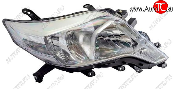 0 р. Правая фара (под корректор) DEPO Toyota Land Cruiser Prado J150 1-ый рестайлинг (2013-2017)  с доставкой в г. Майкоп