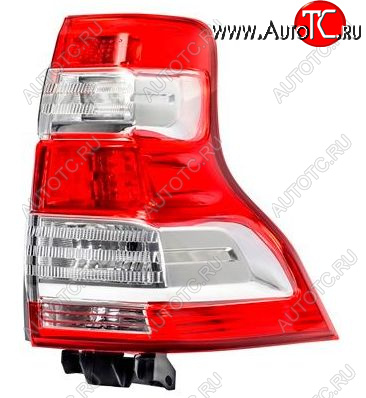 5 199 р. Правый фонарь BODYPARTS Toyota Land Cruiser Prado J150 1-ый рестайлинг (2013-2017)  с доставкой в г. Майкоп