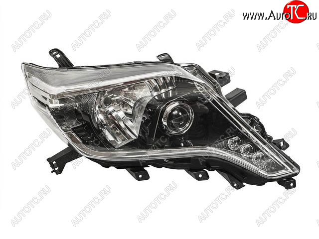 17 499 р. Правая фара (под корректор, диодная) BODYPARTS Toyota Land Cruiser Prado J150 1-ый рестайлинг (2013-2017)  с доставкой в г. Майкоп