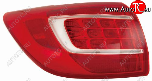 5 649 р. Левый фонарь DEPO  KIA Sportage  3 SL (2010-2014) дорестайлинг  с доставкой в г. Майкоп