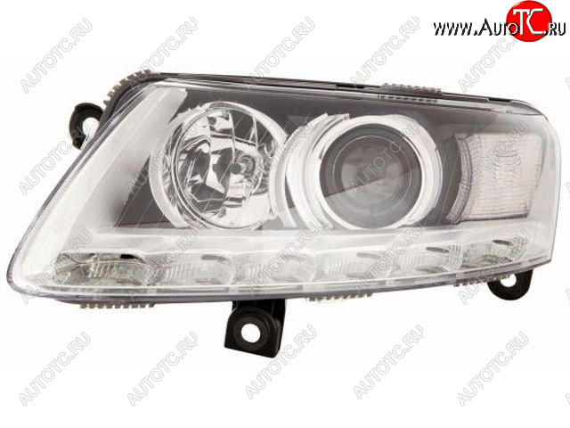 28 699 р. Фара правая (ксенон, под корректор) DEPO  Audi A6  C6 (2008-2010) рестайлинг, седан  с доставкой в г. Майкоп