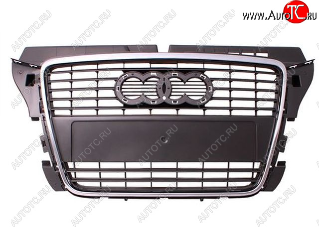 11 599 р. AUDI A3 РЕШЕТКА РАДИАТОРА С ХРОМ МОЛДИНГ (Тайвань) TYG ai0a308-100  с доставкой в г. Майкоп