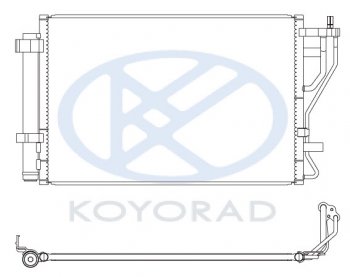 10 549 р. CERATO КОНДЕНСАТОР КОНДИЦ (KOYO) KOYORAD kacet09-932  с доставкой в г. Майкоп. Увеличить фотографию 1