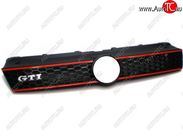 4 399 р. POLO РЕШЕТКА РАДИАТОРА С КРАСН МОЛДИНГ , GTI (Тайвань) API vwplo10-100  с доставкой в г. Майкоп