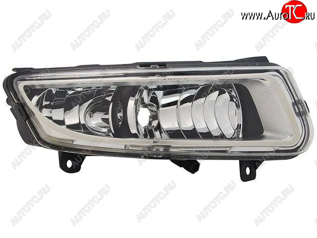 1 389 р. Правая противотуманная фара (ДХО) BODYPARTS Volkswagen Polo 5 хэтчбек дорестайлинг (2009-2015)  с доставкой в г. Майкоп