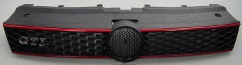 4 099 р. POLO РЕШЕТКА РАДИАТОРА С КРАСН МОЛДИНГ , GTI (Китай) BODYPARTS vwplo10-104  с доставкой в г. Майкоп. Увеличить фотографию 1