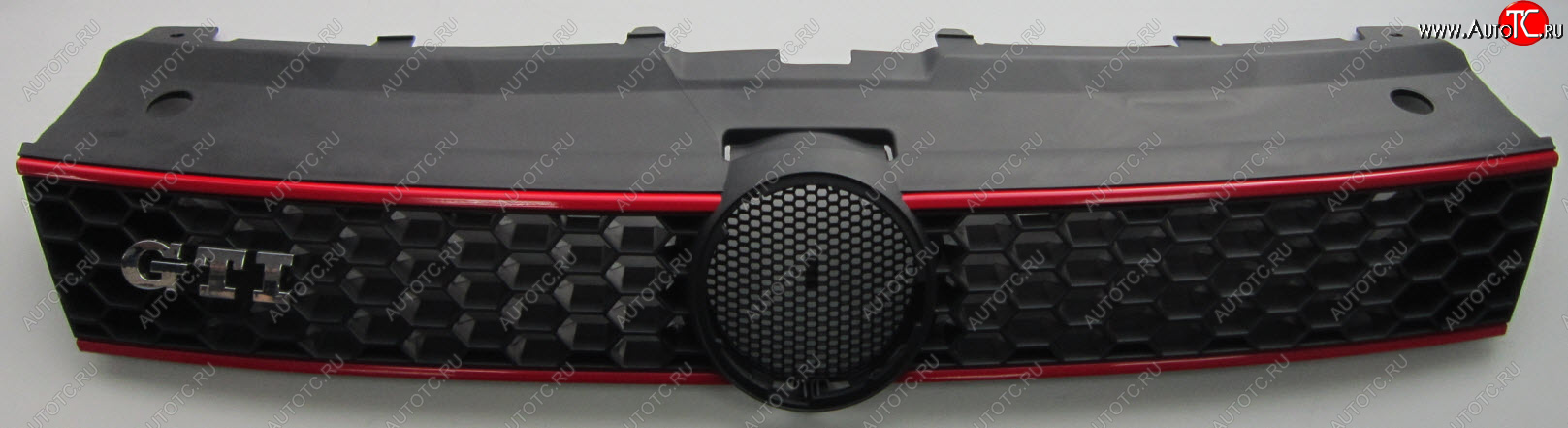 4 099 р. POLO РЕШЕТКА РАДИАТОРА С КРАСН МОЛДИНГ , GTI (Китай) BODYPARTS vwplo10-104  с доставкой в г. Майкоп