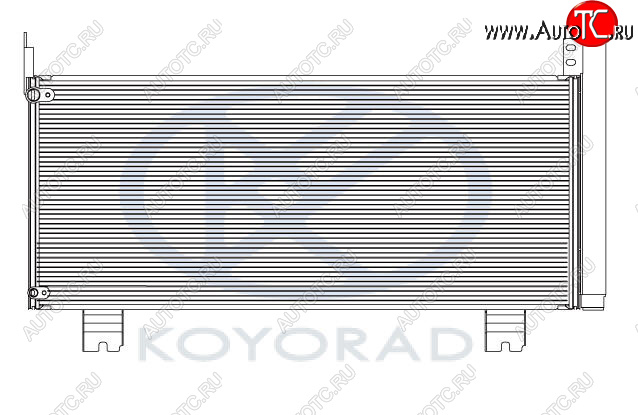 12 949 р. RX270350450h КОНДЕНСАТОР КОНДИЦ (KOYO) KOYORAD lxrx409-930  с доставкой в г. Майкоп