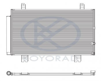 7 349 р. GS300 КОНДЕНСАТОР КОНДИЦ (KOYO) KOYORAD lx30005-930  с доставкой в г. Майкоп. Увеличить фотографию 1