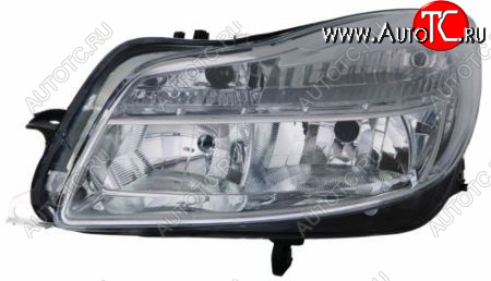 12 999 р. Левая фара (c электрокорректором) DEPO  Opel Insignia  A (2008-2013) дорестайлинг седан  с доставкой в г. Майкоп
