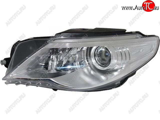 21 199 р. Левая фара (c электрокорректором, ксенон) DEPO  Volkswagen Passat CC  дорестайлинг (2008-2012)  с доставкой в г. Майкоп