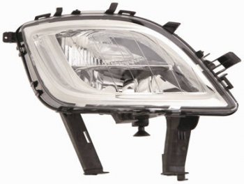 Противотуманная фара правая DEPO Opel Astra  J (2012-2015) седан рестайлинг (хром)