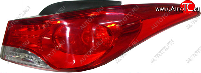 5 499 р. Правый фонарь DEPO Hyundai Elantra MD дорестайлинг (2010-2013)  с доставкой в г. Майкоп