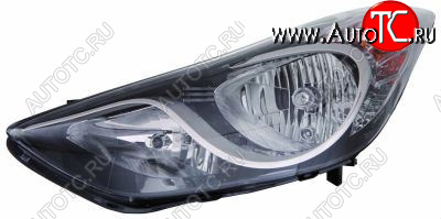 9 299 р. Левая фара (под корректор) DEPO Hyundai Avante (2010-2013)  с доставкой в г. Майкоп