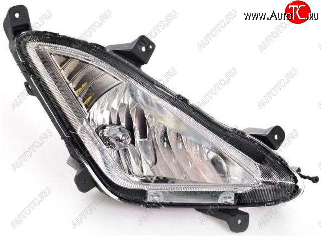 3 299 р. Противотуманная фара правая DEPO  Hyundai Elantra  MD (2013-2016) рестайлинг  с доставкой в г. Майкоп