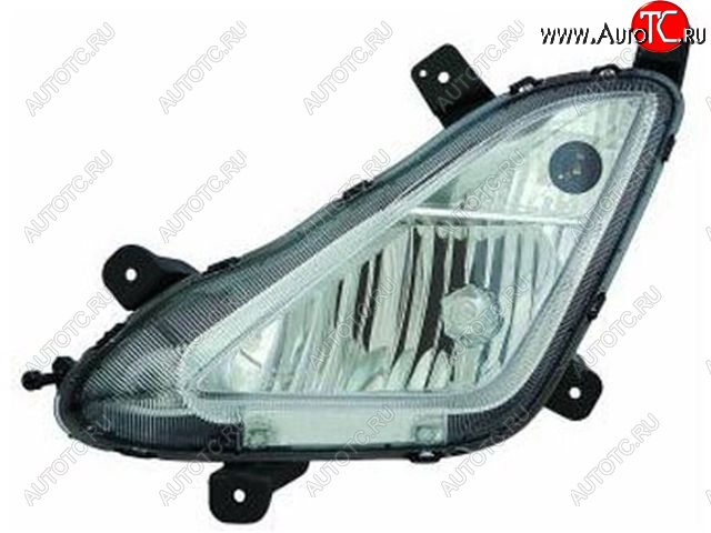 4 389 р. Противотуманная фара левая DEPO  Hyundai Elantra  MD (2010-2013) дорестайлинг (+ходовые огни)  с доставкой в г. Майкоп