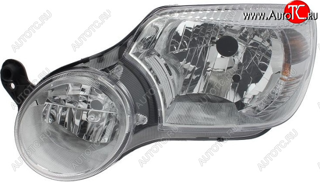 11 999 р. Левая фара (с электрокорректором, с противотум) BodyParts Skoda Yeti (2009-2013)  с доставкой в г. Майкоп