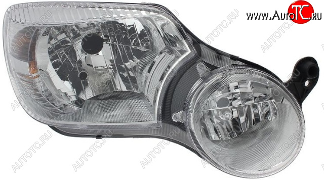 12 449 р. Правая фара (c электрокорректором) DEPO Skoda Yeti (2009-2013)  с доставкой в г. Майкоп