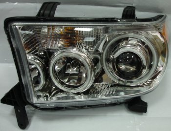 37 599 р. SEQUOIA {TUNDRA} ФАРА Л+П (КОМПЛЕКТ) ТЮНИНГ ЛИНЗОВАН С СВЕТЯЩ ОБОДК , ДИОД (EAGLE EYES) ВНУТРИ ХРОМ EAGLE EYES tyset07-001h-n  с доставкой в г. Майкоп. Увеличить фотографию 1