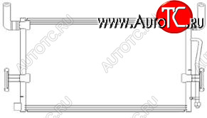 5 999 р. PREMIUM КОНДЕНСАТОР КОНДИЦ (см.каталог) BODYPARTS rnpre96-930  с доставкой в г. Майкоп